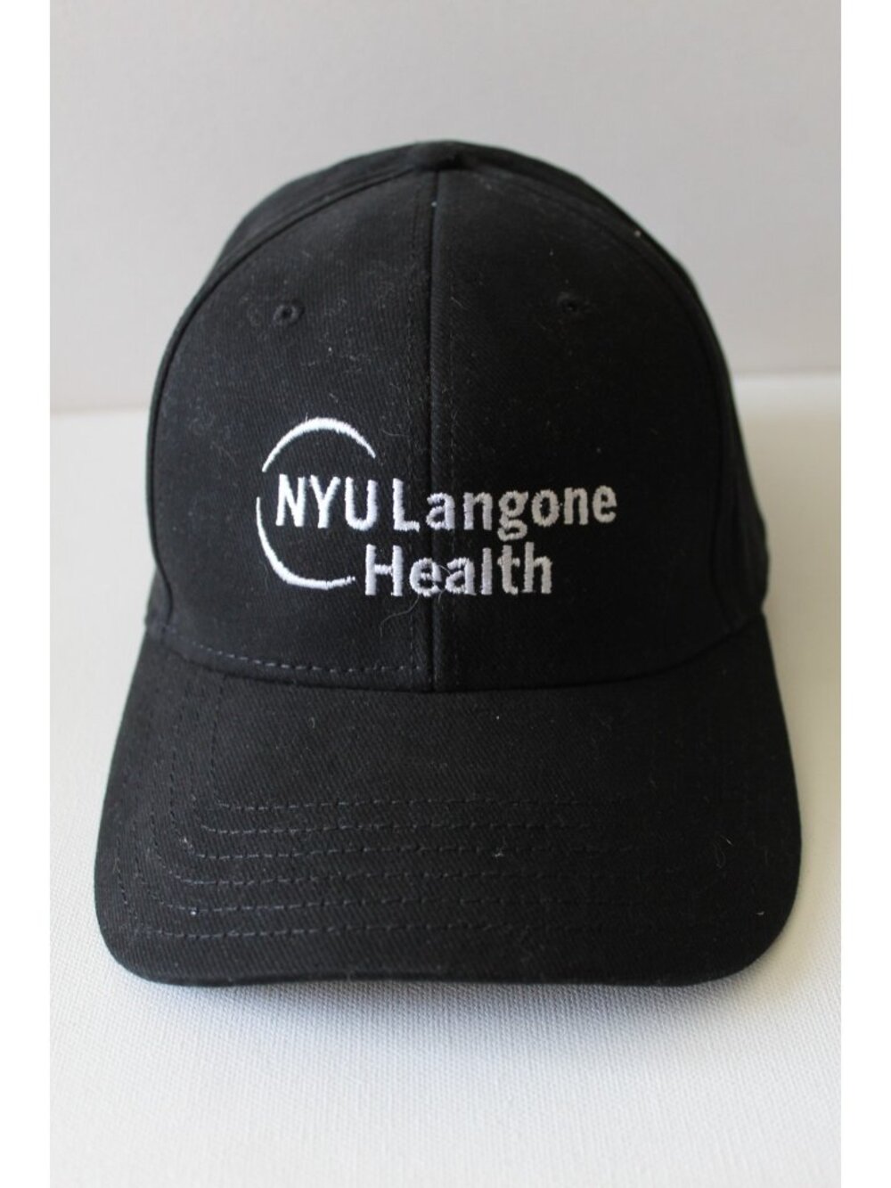 NYU Langone Health Hat Black Cotton Adjustable Baseball Cap OTTO Medical Promo